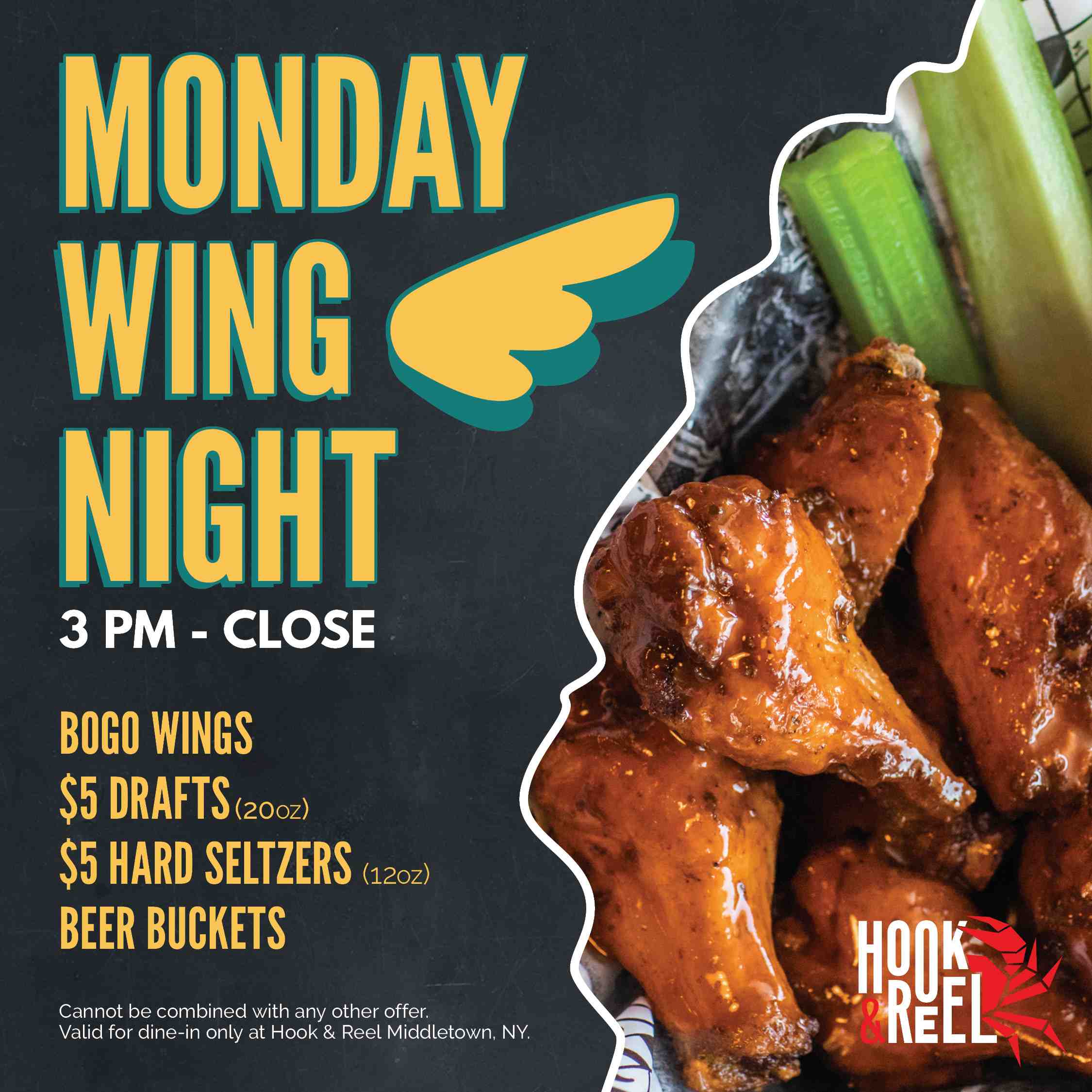 MIDDLETOWN MONDAY WING NIGHT