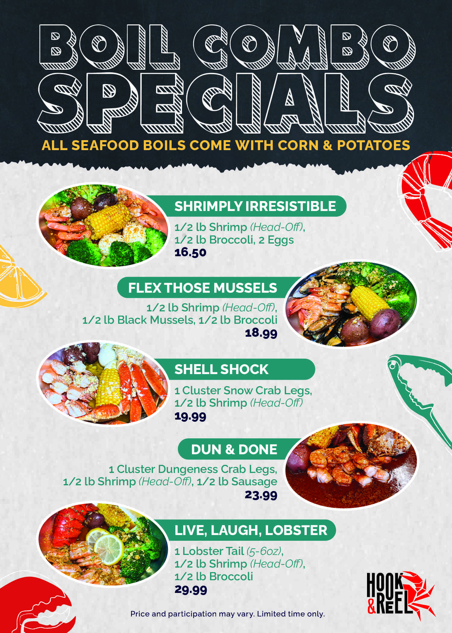 Hartford William Shorty Campbell St Hook & Reel