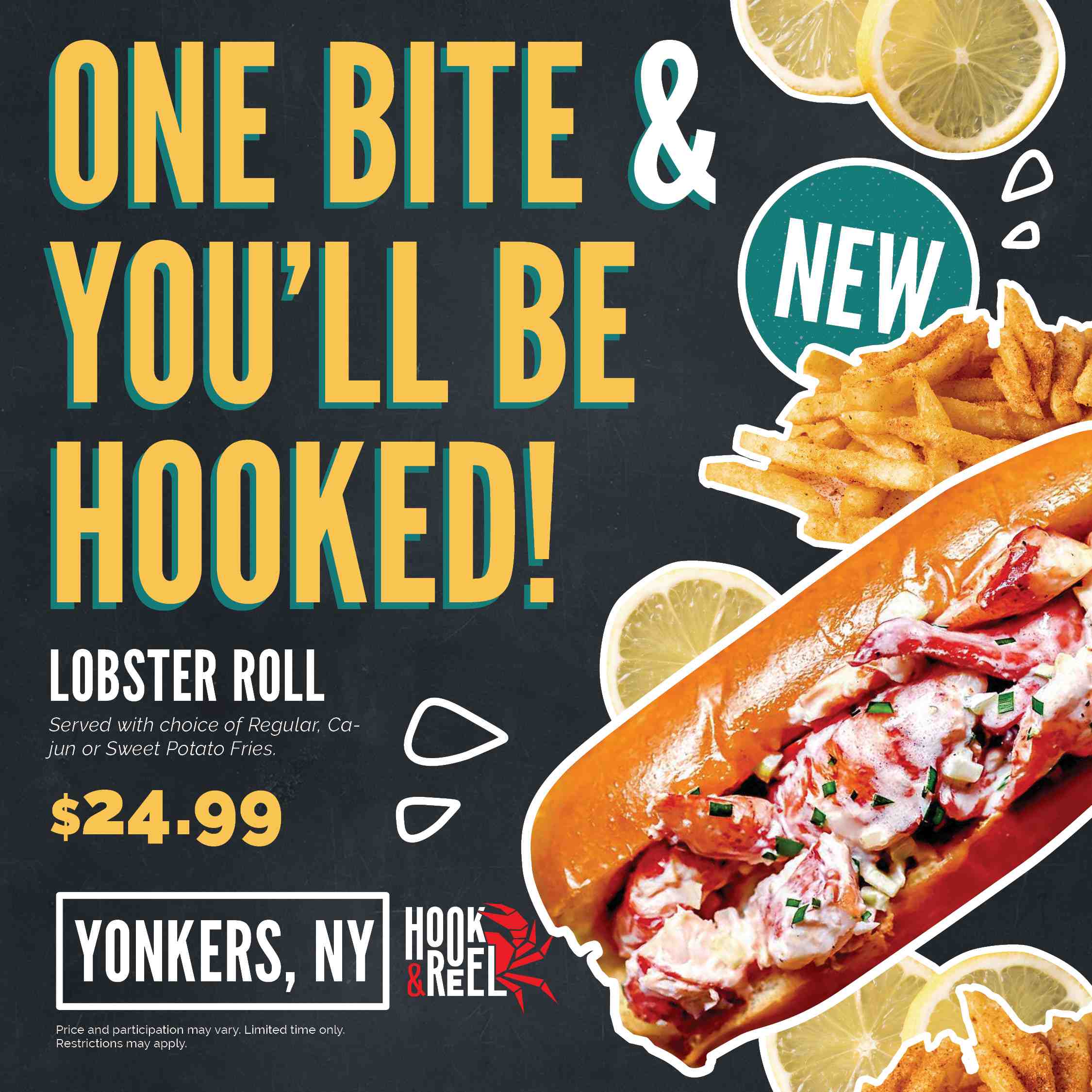 NEW LOBSTER ROLLS AVAILABLE!