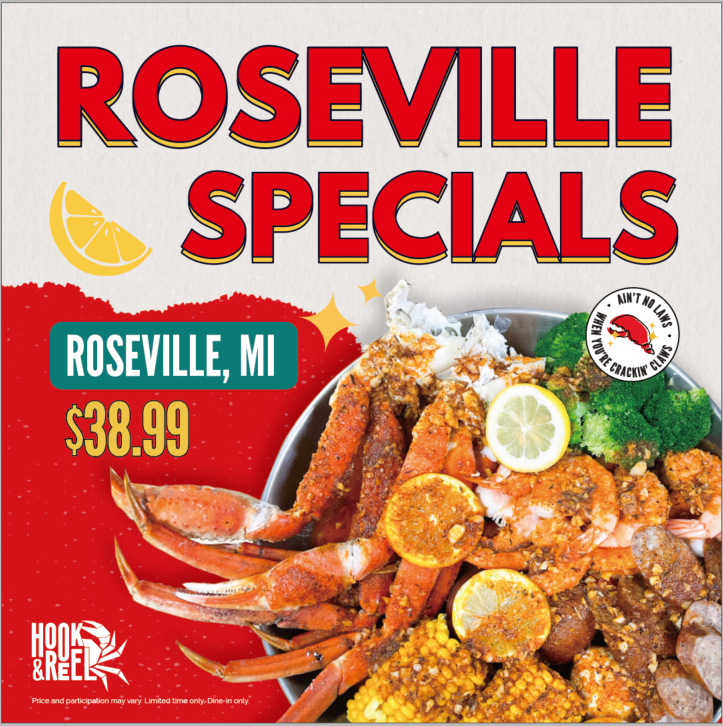 Roseville Specials flyer, $38.99, Roseville, MI