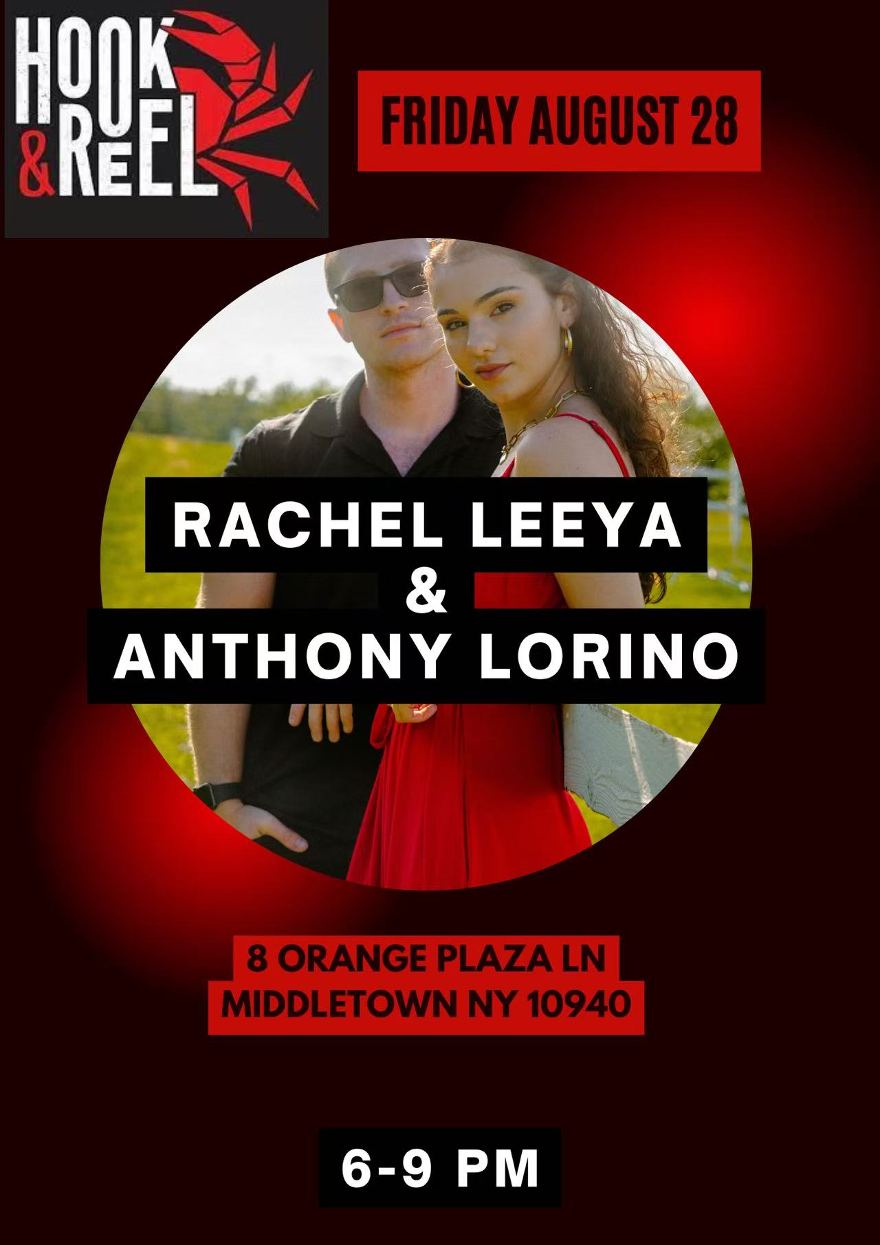 Hook&Reel Middletown, NY Rachel Leeya & Anthony Lorino